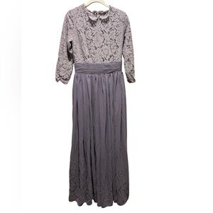 Dainty Jewells Exquisite English Manor Maxi Chiffon/ Lace